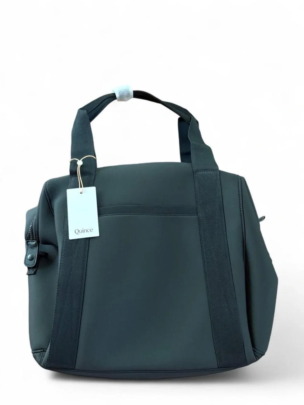 Quince All-Day Neoprene Duffle Bag in Black  BRAND NEW WITH TAGS AND DUST COVER